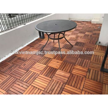 Vietnamesische Acacia Deck Fliesen für Outdoor